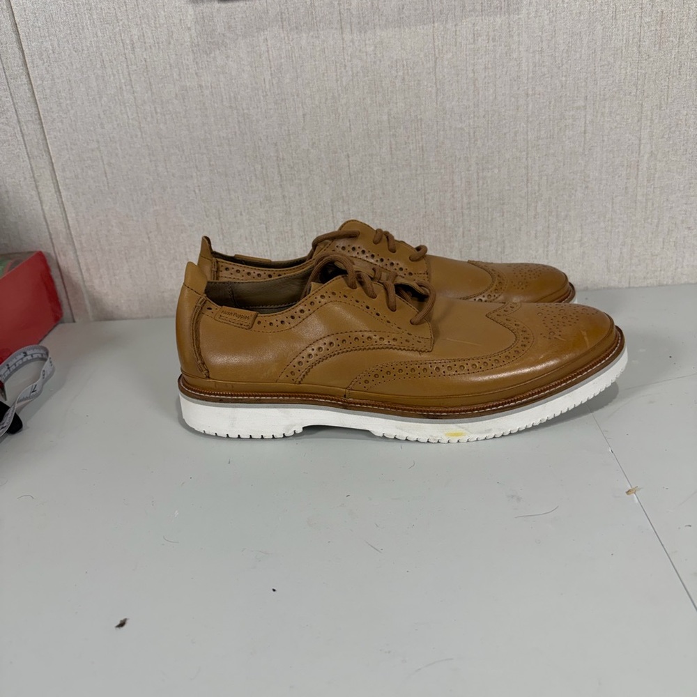 Hush Puppies Tan Oxford Shoes‎